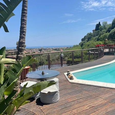 Prázdninový dům Carly Taormina With Private Pool *